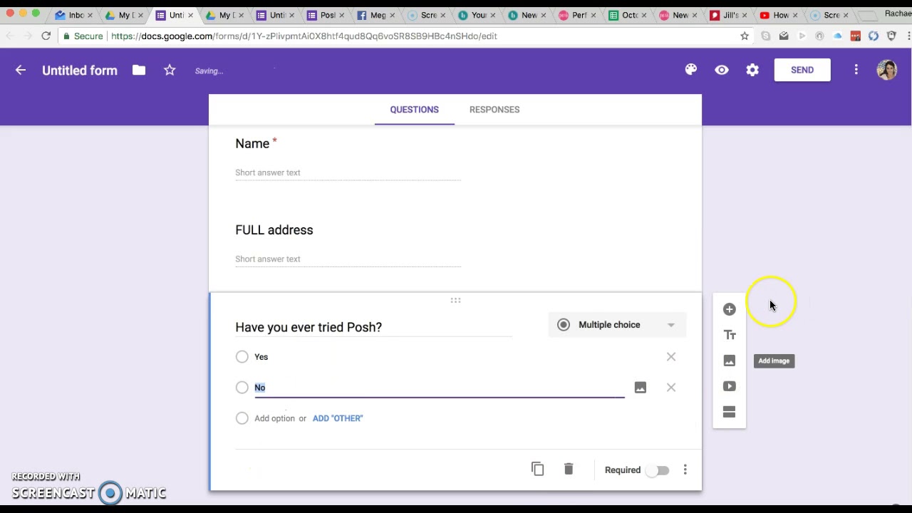 How to create a google doc for Posh! - YouTube