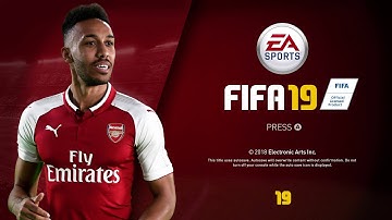 FIFA 19 Loading Screen Concept