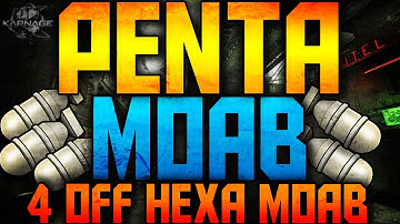 MW3: "PENTA MOAB" - 4 Off the Hexa MOAB - NEW SERIES LAUNCH! (5 MOABs in 1 Game)
