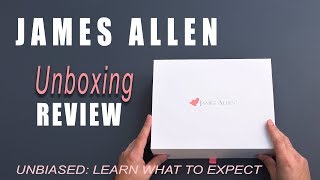 James Allen Review Diamond Unboxing - Learn what to expect when buying natural or Lab Diamond online