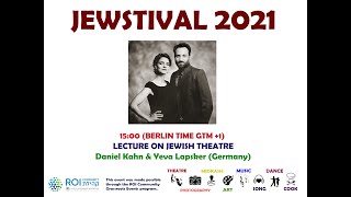 Online festival of Jewish culture JEWSTIVAL 2021. Yeva Lapsker & Daniel Kahn. "Talk & Think"