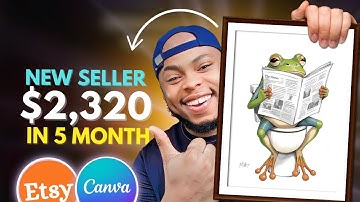 I Created a Viral Etsy Print-on-Demand Design Using AI — Here’s How