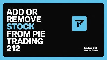 How To Add or Remove Stock From Pie Trading 212 | Easy Step-by-Step Guide