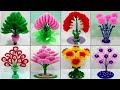 8 flower vase  guldasta craft ideas with plastic bottel  woolen