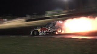 Mad Mike Redbull Rx7 - Spitting Flames - Team Nz Promo 2012