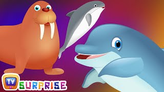 Surprise Eggs Wildlife Mammals Toys | Wild Sea Animals \& Animal Sounds | ChuChu TV Surprise For Kids