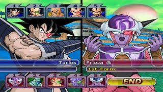 EVIL SAIYANS VS VILLAINS (COM VS COM) - Dragon Ball Z Budokai Tenkaichi 3 screenshot 3