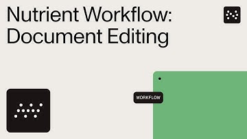 Edit documents directly inside Nutrient Workflow