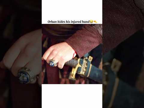 𝗢𝗿𝗵𝗮𝗻 𝗵𝗶𝗱𝗲𝘀 𝗵𝗶𝘀 𝗶𝗻𝗷𝘂𝗿𝗲𝗱 𝗵𝗮𝗻𝗱 Orhanbey Emrebey Ornil Orhol Oshan