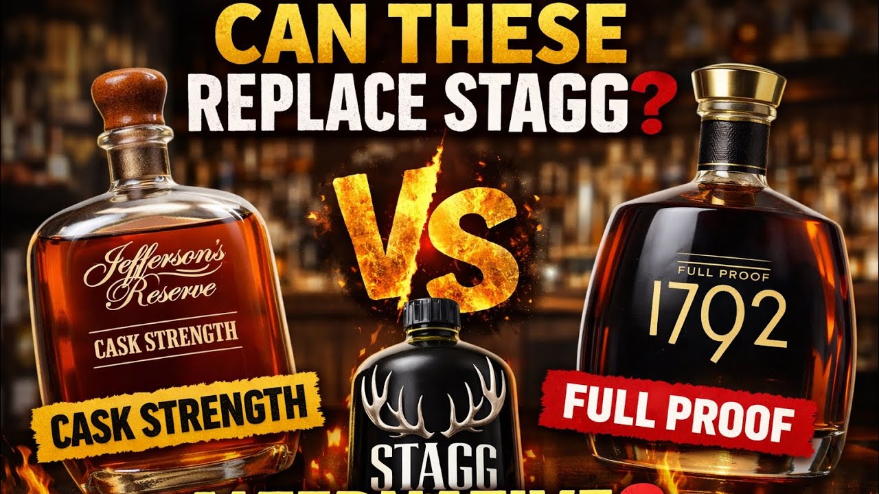 Могут ли они заменить Stagg? Jefferson’s Cask Strength против 1792 Full Safe.