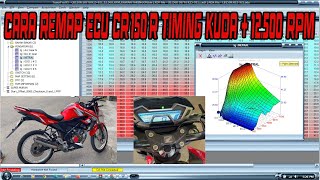 CARA REMAP ECU CB 150R TIMING KUDA   12 500 RPM