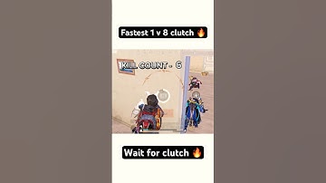 " 😱 fastest 1 v 8 clutch on school apartments 🔥" wait for @teazr2326 #bgmi #pubgmobile #pubg