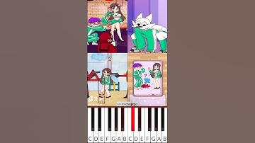 Squid game 2 Complete Edition (Player 230 x Player 196) 😅 (@Opilasokewt) - Octave Piano Tutorial