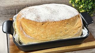 BREAD: 3 CUPS ❗️The best way to prepare bread dough for EVERY DAY👌Fluffy bread