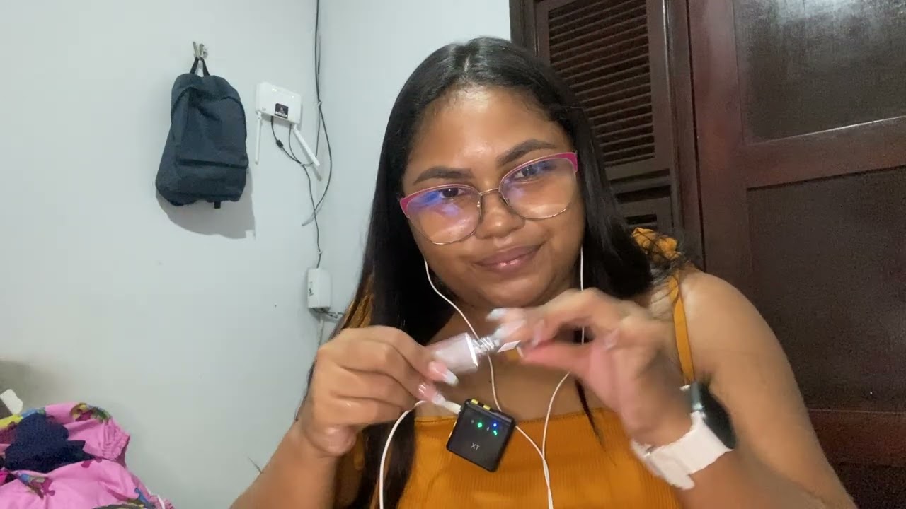 Te colocando pra dormir #asmr #unboxing #taping #asmrcaseirinho 