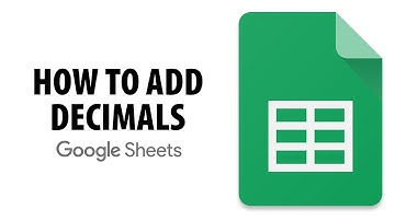 How To Add Decimal Places In Google Sheets