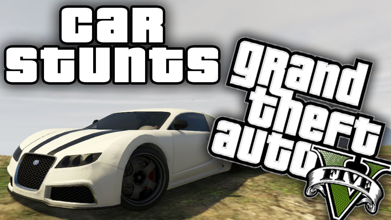 GTA 5 Car Stunts #01 (GTA V Jumps, Stunts and Crashes)