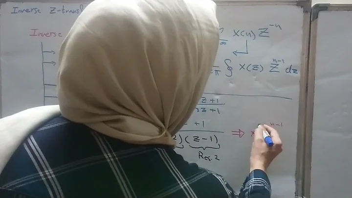 Inverse Z-transform using Residue