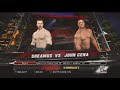 WWE SmackdownDown 2010 PS3 - SHEAMUS Vs JOHN CENA
