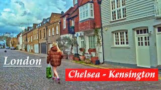 Visiting her Kensington and Holland park houses, Agatha Christie London walk🔎,4k Guide Chapter 03