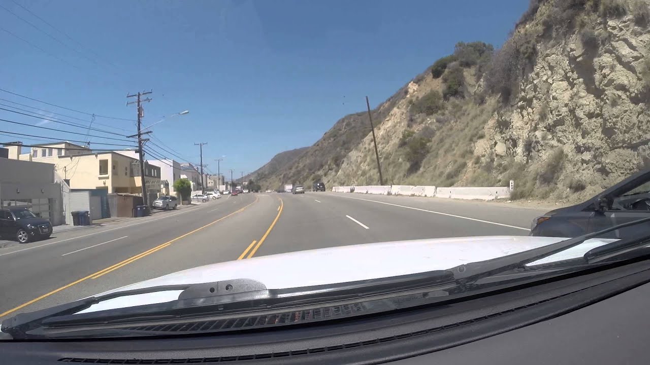 Driving to Malibu Via PCH Highway - YouTube