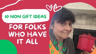 Non Gift Ideas For Christmas (And Other Events)