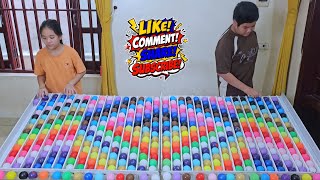 🌈 Color Ball Sorting Game 🎨 | Relaxing Puzzle + Satisfying ASMR ⚡️ level 10 screenshot 3