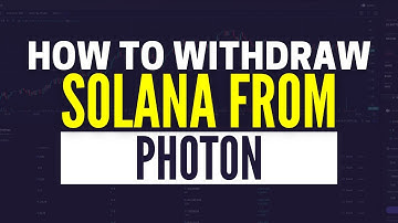 How To Withdraw Solana From Photon (2025)