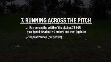 7. Running Across The Pitch (FIFA 11+ Running Exercises)