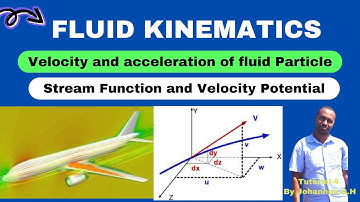 Fluid Kinematics, Velocity and acceleration of fluid particle