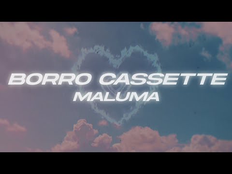 Maluma - Borro Cassette 🔥 (Letra)