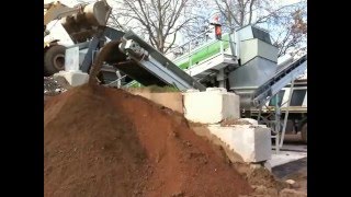 03 - Recycling soil and stones - ECOSTAR dynamic screening system