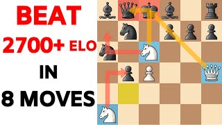 How to win in just 5 moves? #fyp #foryou #chess #ohio