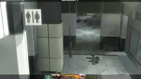 MW3 amazing throwing knife kill FFA (terminal)