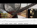 Whitesnake  slide it in us mix  guitar solo cover by kosuke with tab