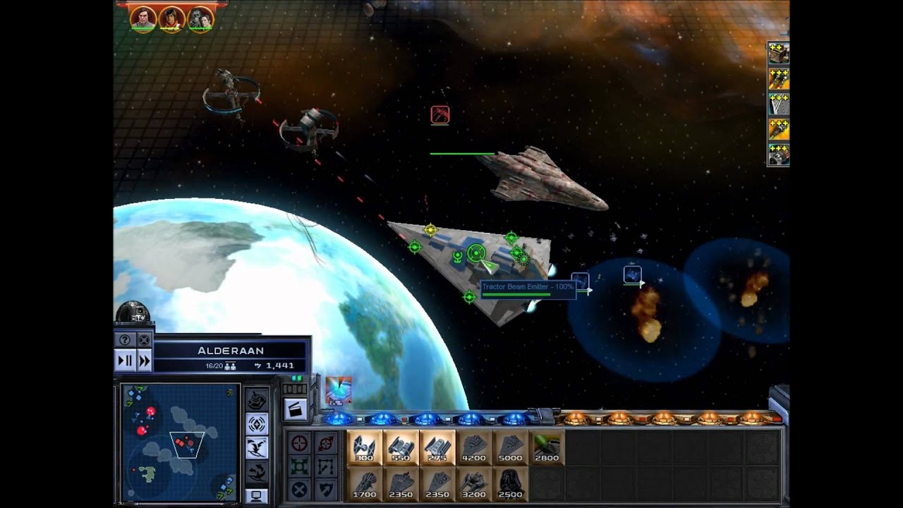 Empire at war space battle