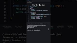 Java Constructor Chaining Using this() | Output Prediction | Part-278 #coding