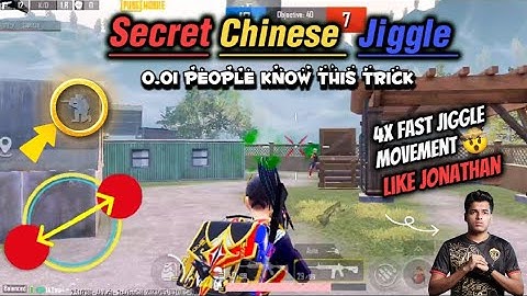 New Joystick Trick For 4x Fast Movement 🔥 | Fast movement Speed Jiggle Master Movement Pubg/BGMI