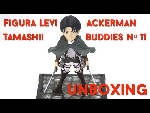 Levi Ackerman Tamashii Buddies 11, review y unboxi