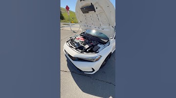 PRL INTAKE SOUNDS INSANE ON THE FL5 TYPE R! | 2024 Honda Civic Type R Build @abc.garage