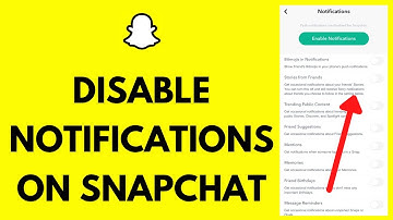 How To Disable Notifications On Snapchat (2023)