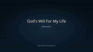 God's Will | Selected Texts