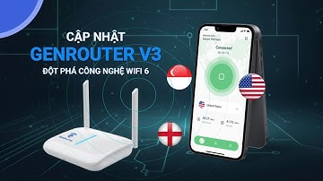 GenRouter V3: Đột Phá Công Nghệ Router VPN & Proxy Wifi 6 | Giải Pháp Mạng "All-in-One"