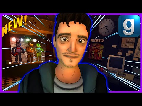 Gmod FNAF | Review | Brand New FNAF Movie Map & Mike Schmidt Ragdoll/Playermodel!