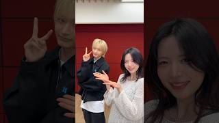 #KickFlip の #Donghwa さんと #らぶえもチャレンジ 🎶 #킥플립 #동화 #MAYA #NiziU #WithU #NiziU_ෆEmotion #にゅーえも #らぶえも