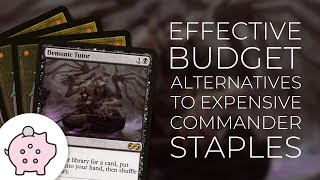 Budget Alternatives To Expensive Commander Staples Demonic Tutor Birds Of Paradise Edh Mtg