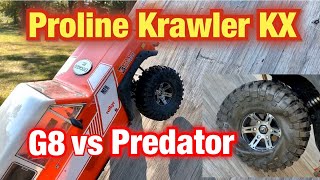 Proline Crawler Tire Test G8 vs Predator with the Gen8 Scout screenshot 4