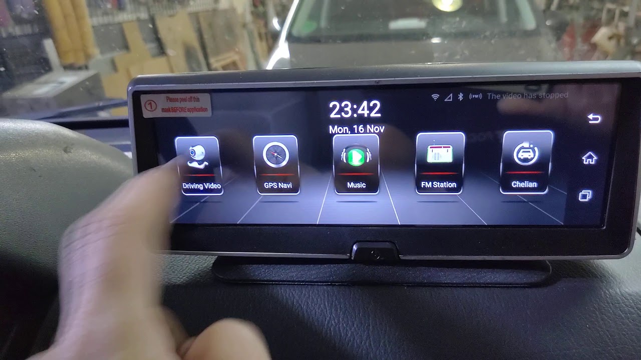 Adaptacion pantalla Android en Mitsubishi Montero - YouTube