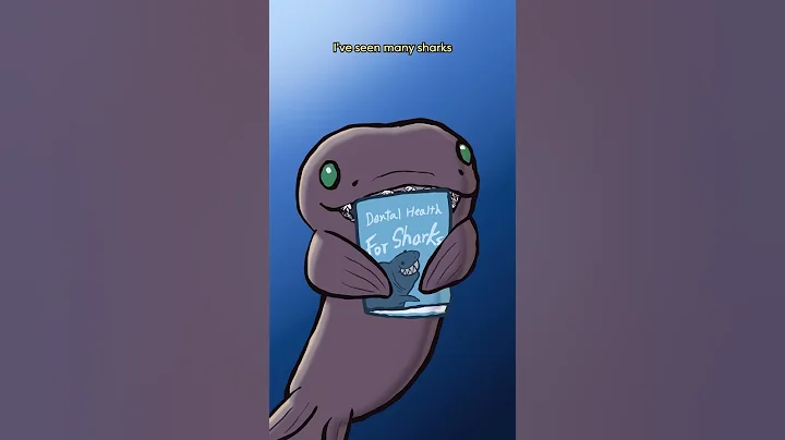 Frilled Shark 🦎🦈 #animation #original #cartoon
