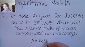 5.5 Exponential and Logarithmic Models